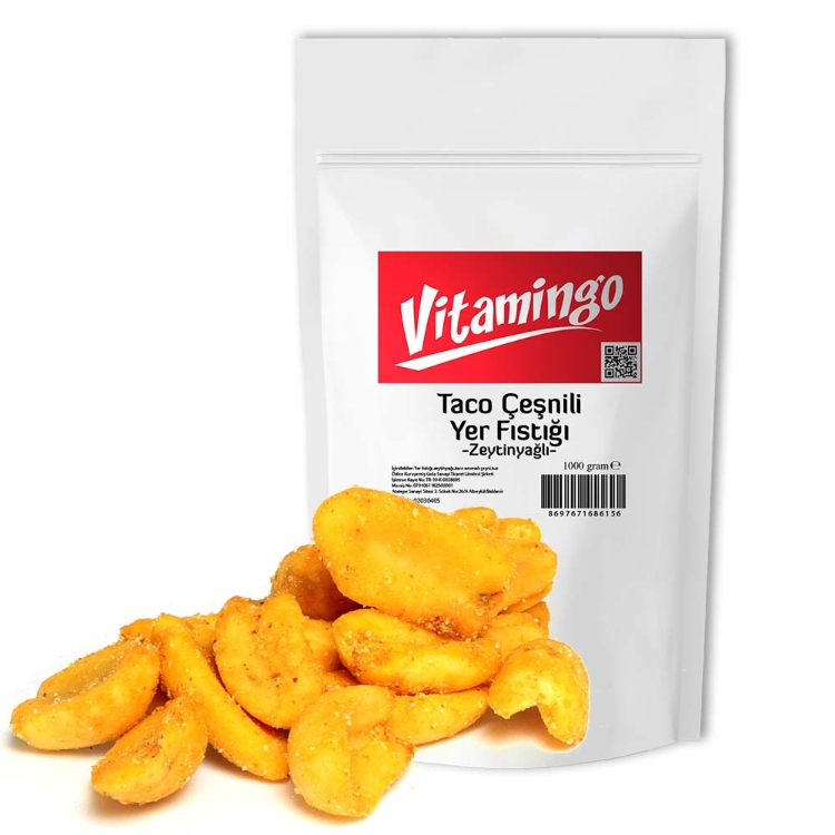 Taco aromalı amigo fıstık,zeytinyağlı yer fıstığı